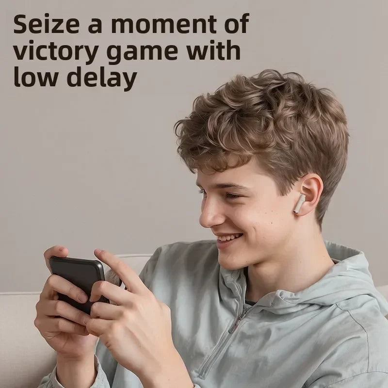 TWS écouteurs sans fil jeu casque Bluetooth avec Microphone