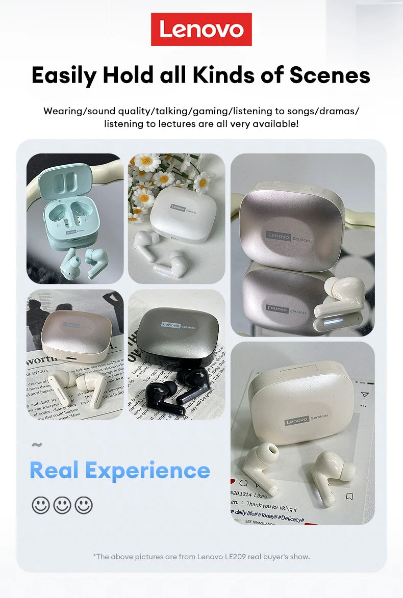 Nouveau Lenovo LE209 sans fil Bluetooth écouteur
